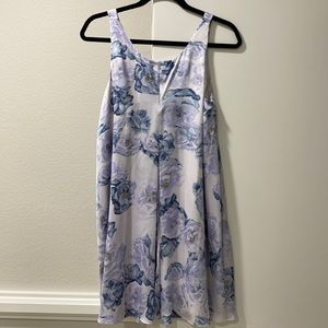 BCBG silk Floral dress